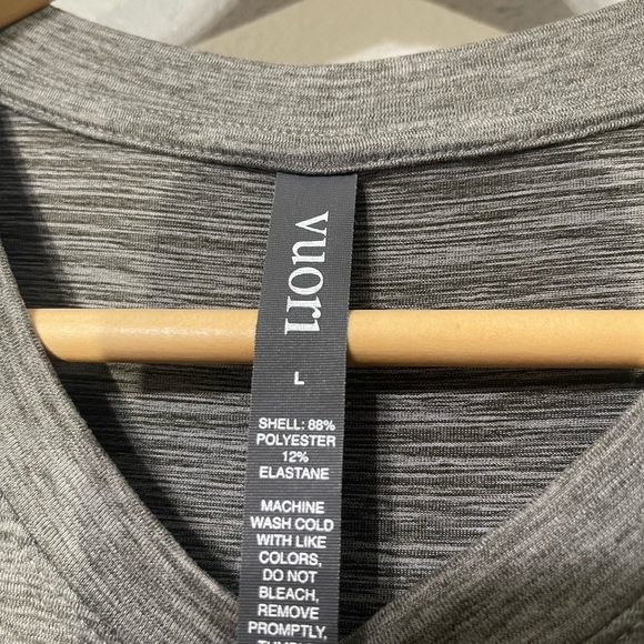 Vuori Womens Lux Henley Jumpsuit Heathered Gray - Size L - Picture 3 of 6